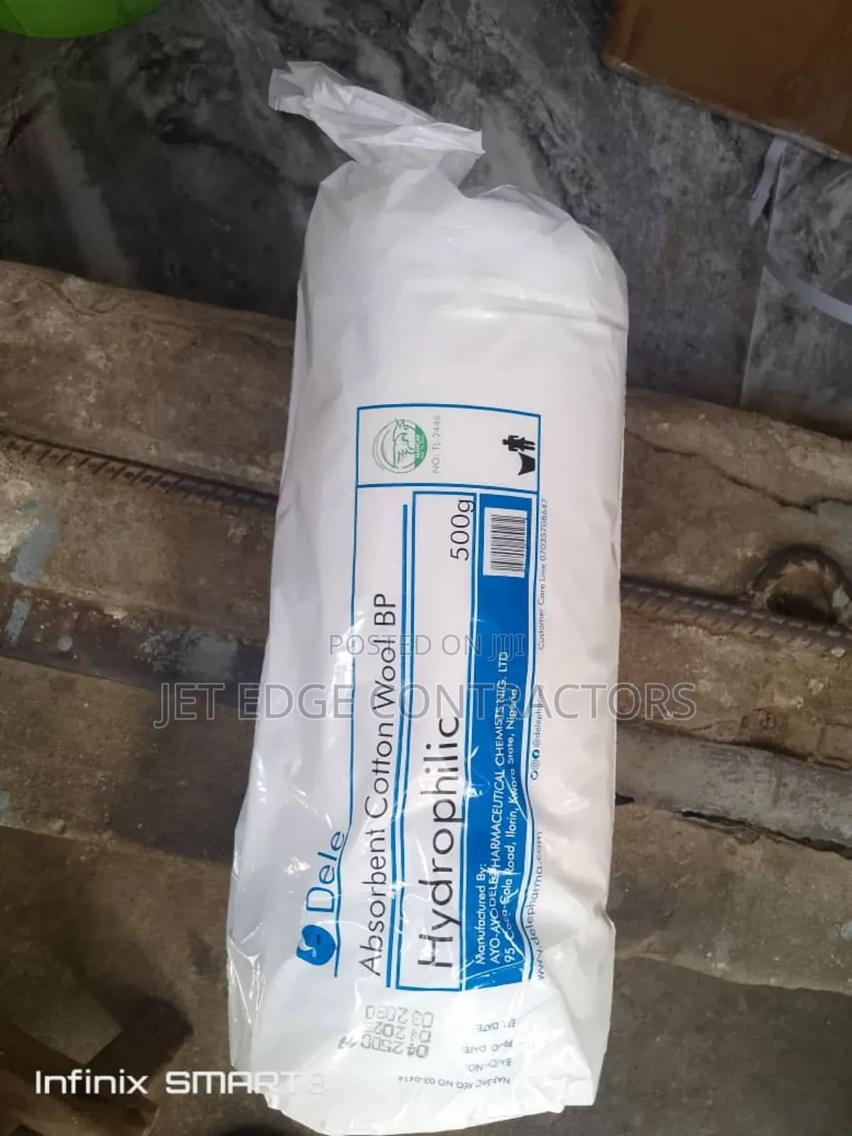 500g Cotton Wool
