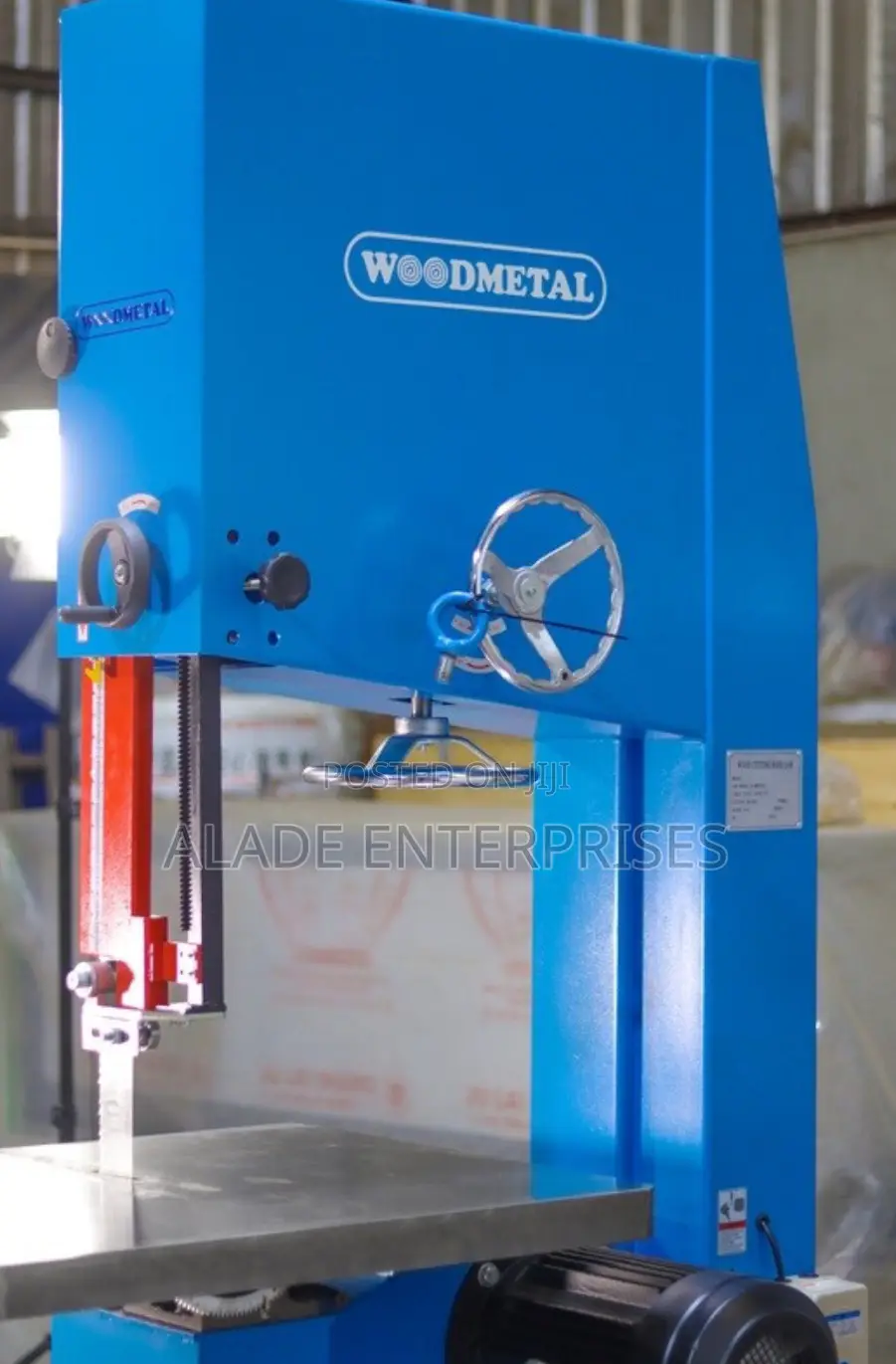 Wbs 422 Woodworking Vertical Band Saw (5.5kw 7.5hp)