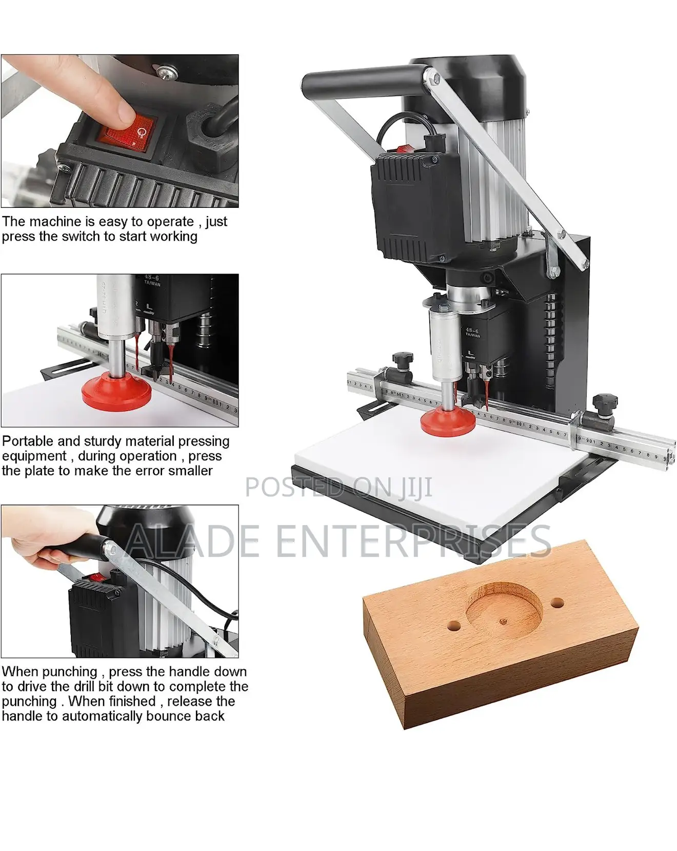 Whd 10 Hinge Drill Machine