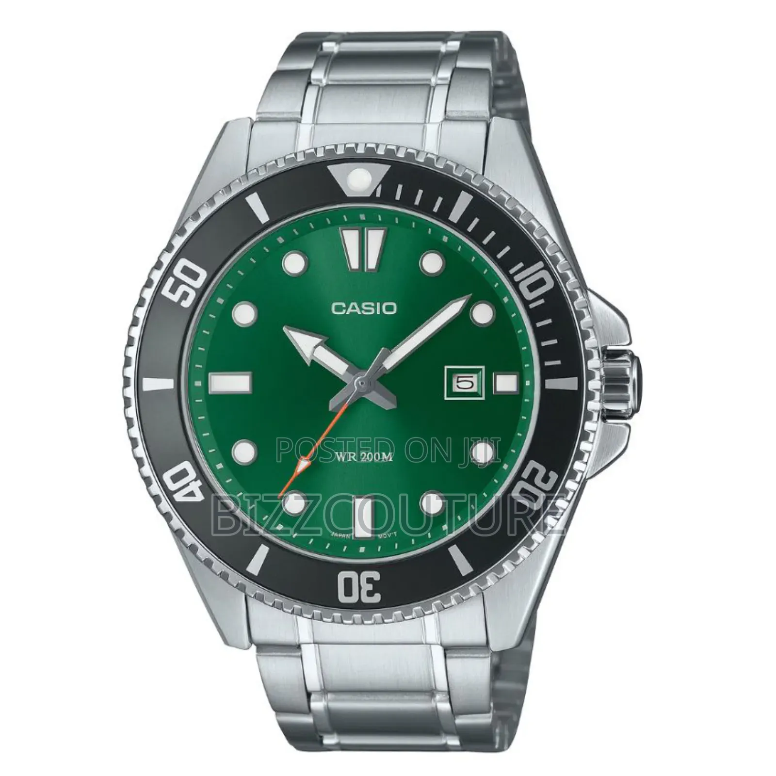 Casio MDV-107d-3a2vdf Men’S Stainless Steel Diver’S Watch