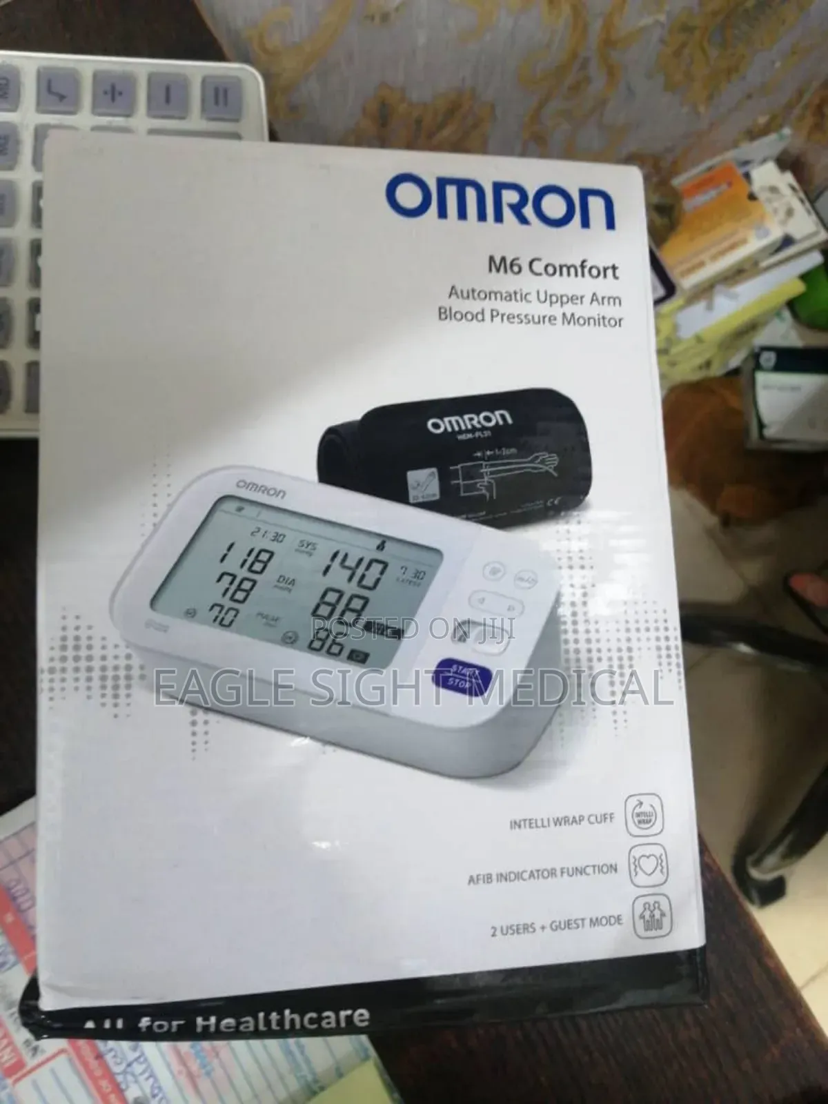 Omron M6 Confort Automatic Arm Blood Pressure Monitor