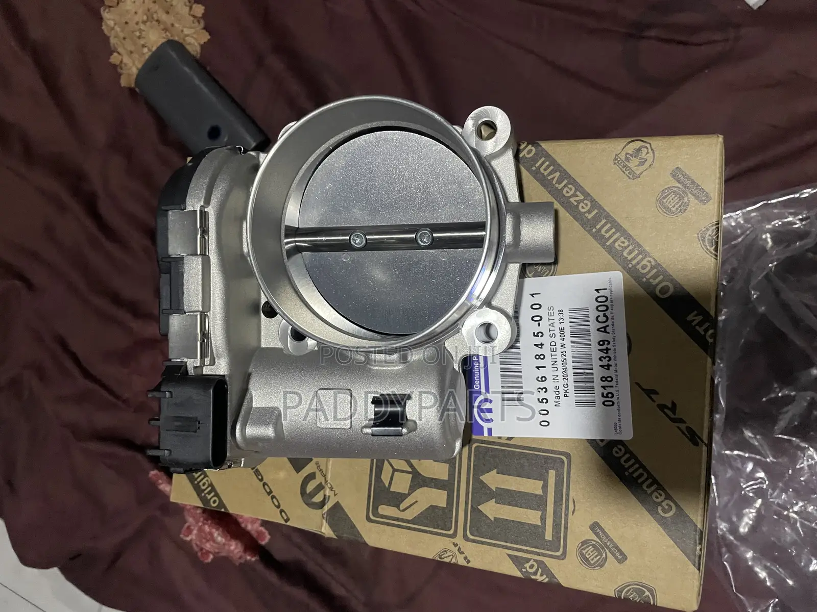 Chrysler Town & Country Throttle Body 2011-2016