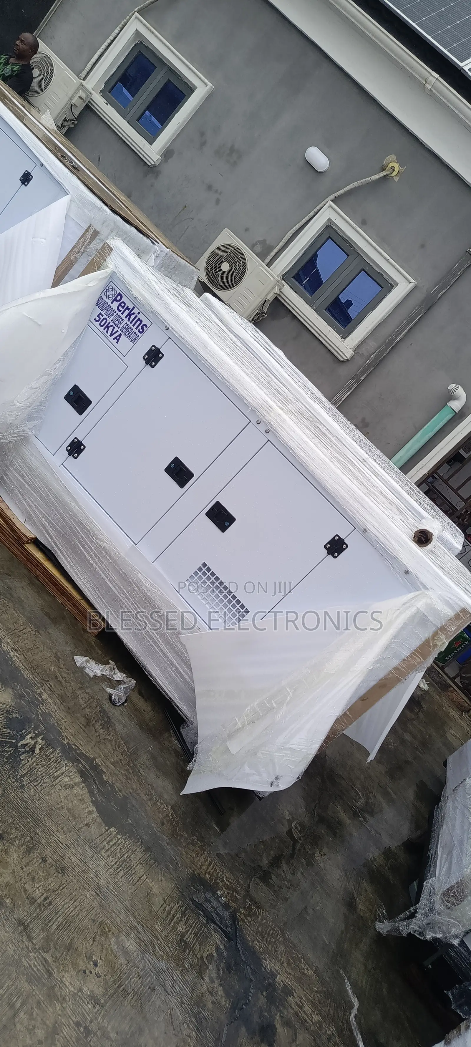 Perkins 50kva Some Proof Generator 100% Copper Wire No Noise
