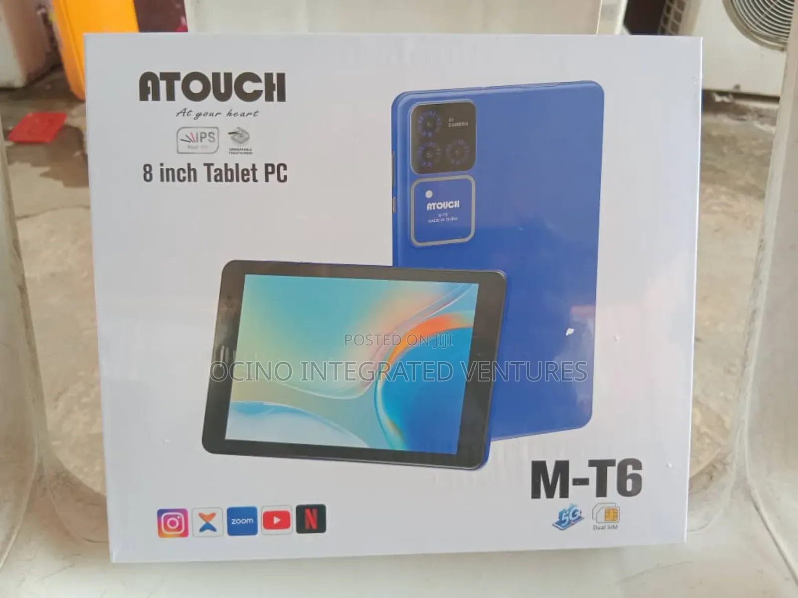 8inch 12+512gb Sim Enabled Children iPad With Keyboard,Mouse