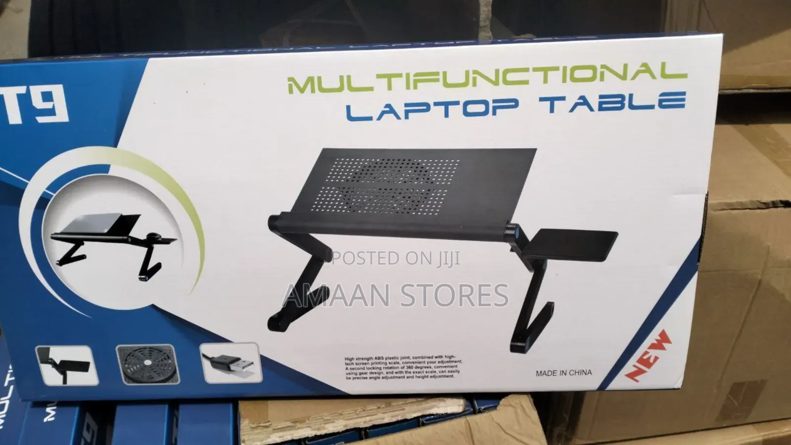 T9 Adjustable Laptop Table- Multifunctional