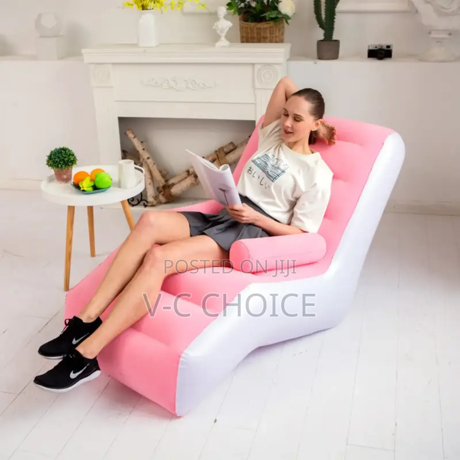 Living Room S Shape Inflatable Sofa Chair