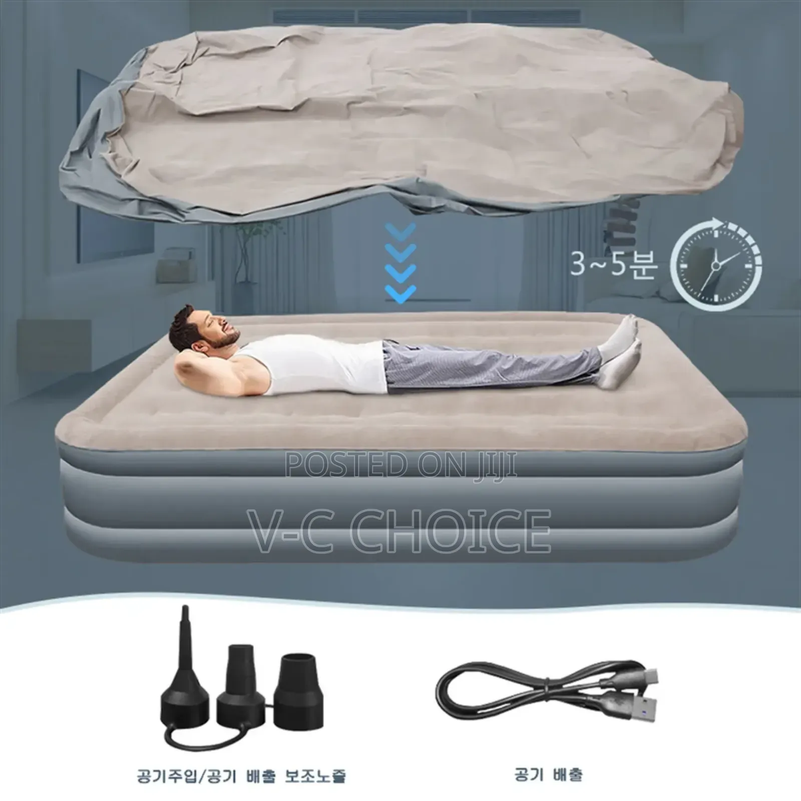 Mattress Outdoor  Automatic Camping Tent With With Pump 6by6