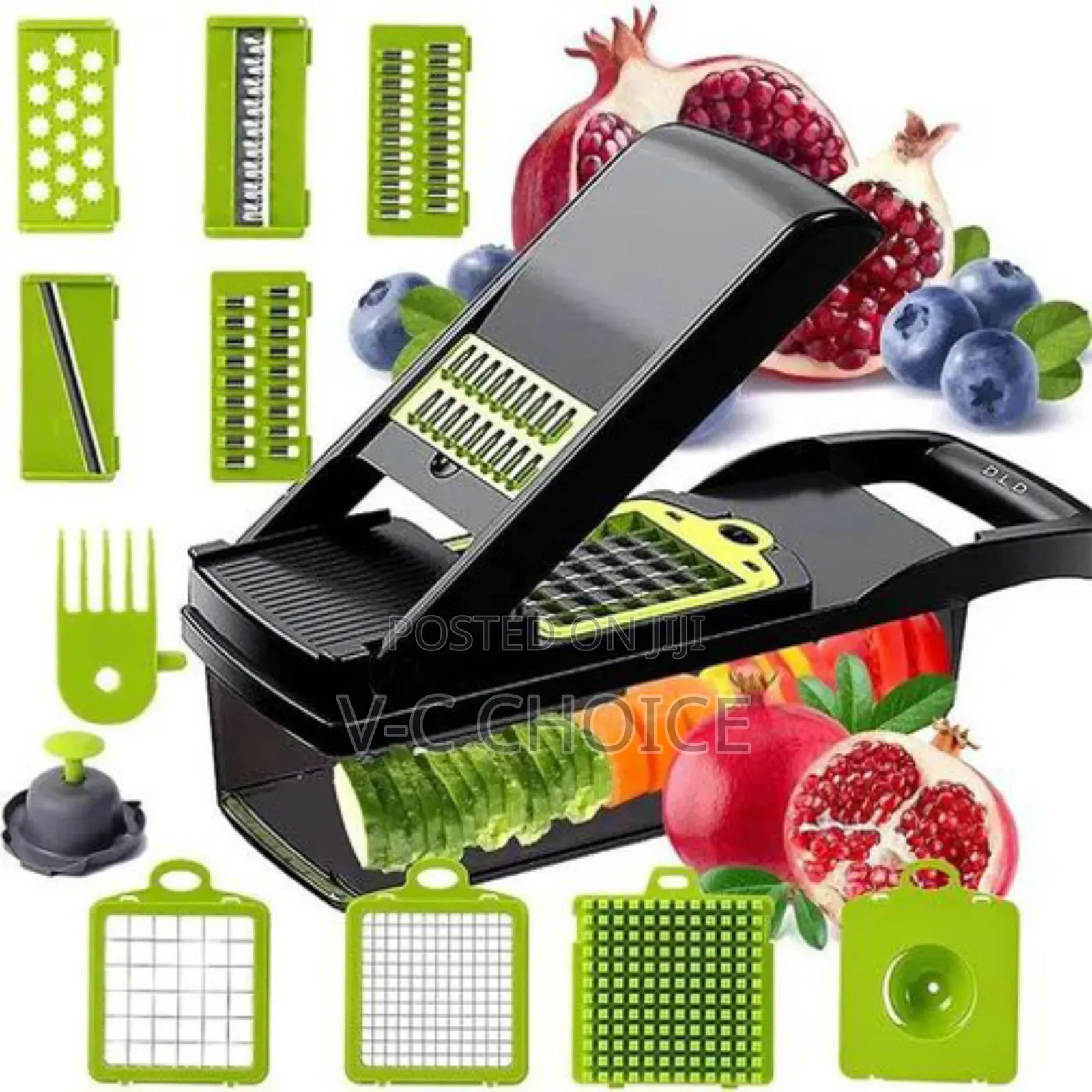 16pc Multifunctional Kitchen Vegetable Cutter