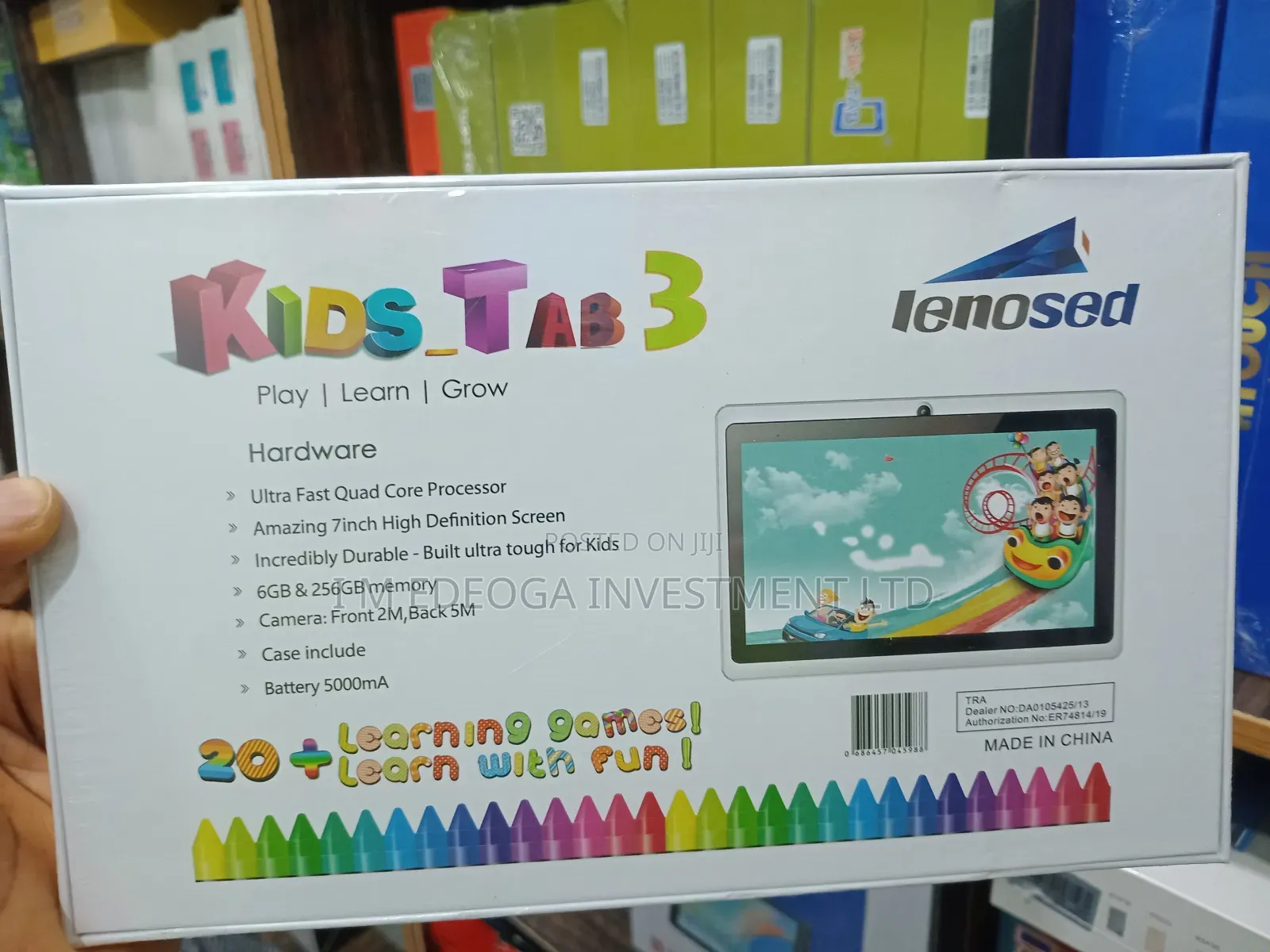 New Lenosed Kids Tab 6 256 GB Blue