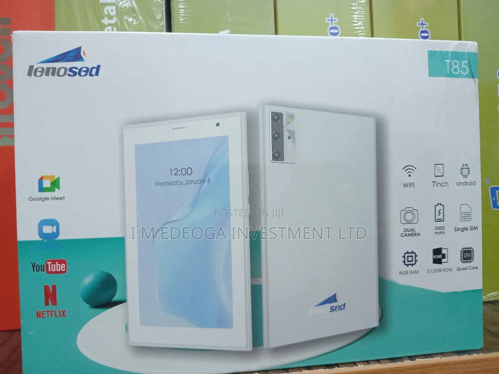 New Lenosed T80 512 GB Silver