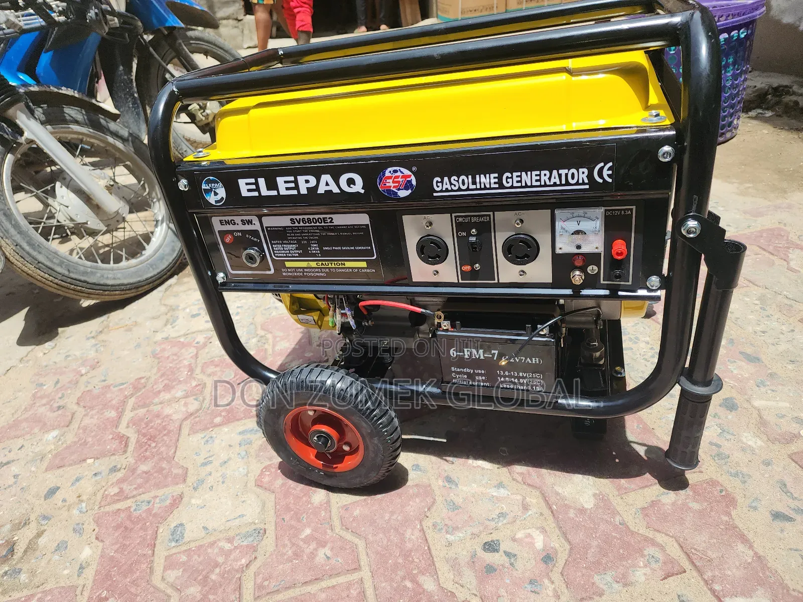 4.5kva Elepaq Semi Silent Generator