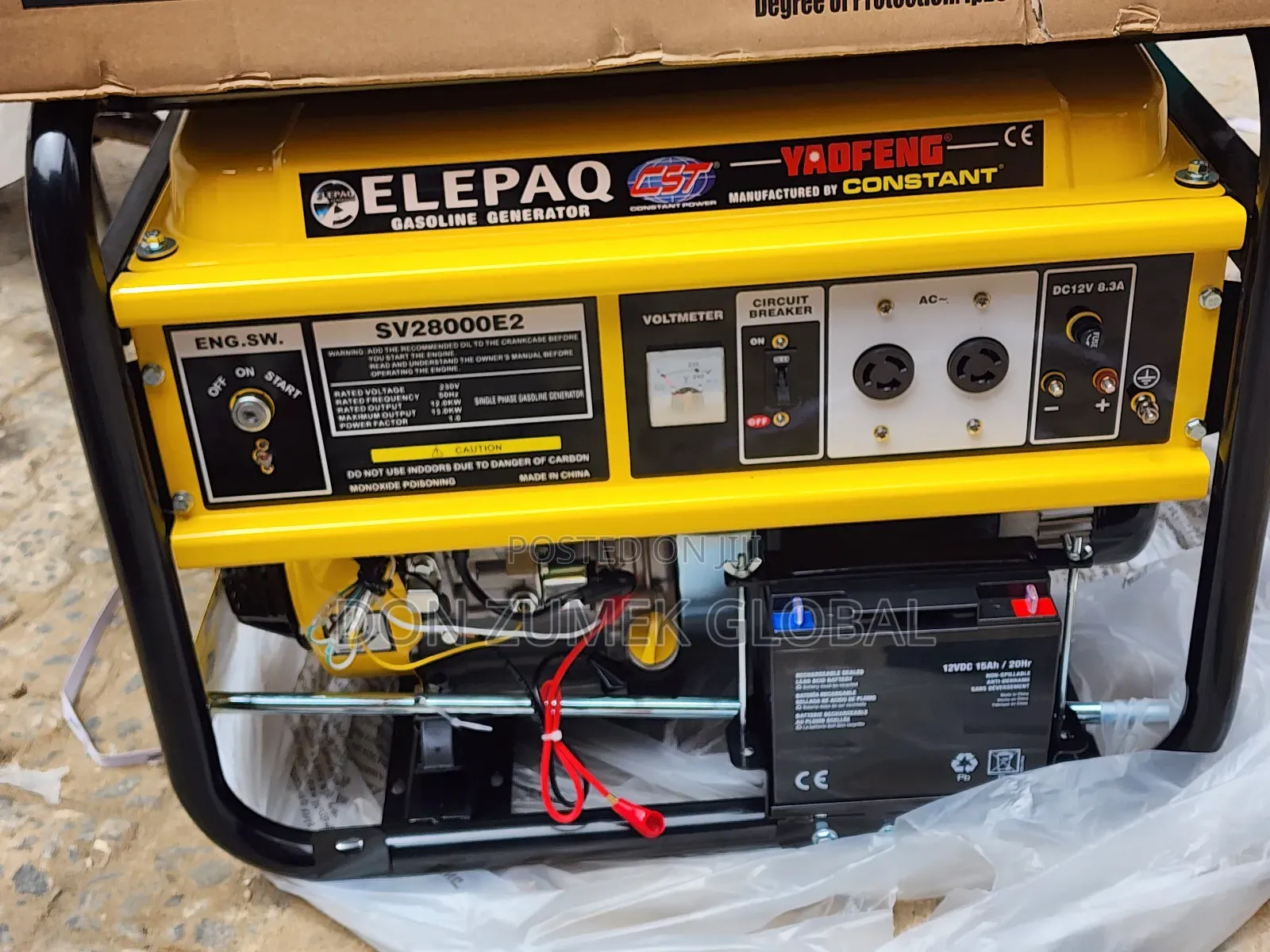 13kva Elepaq Constant Generator
