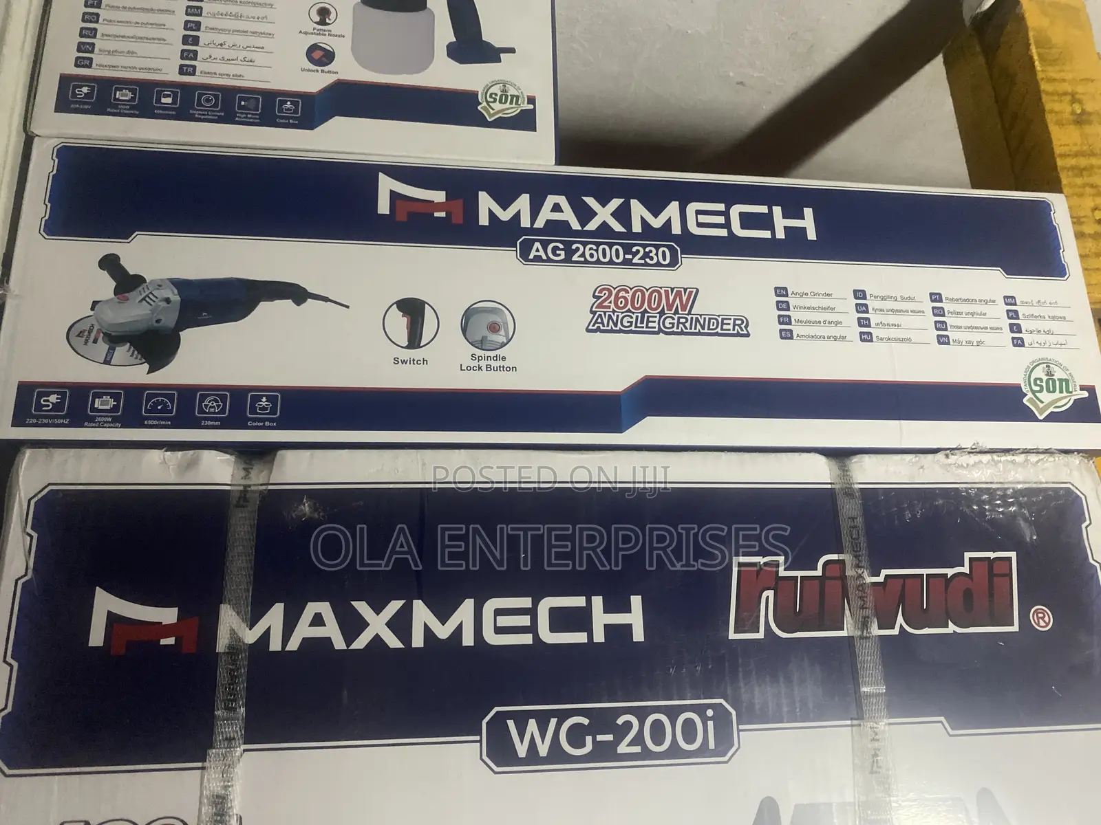Maxmech 2600w Angle Grinder