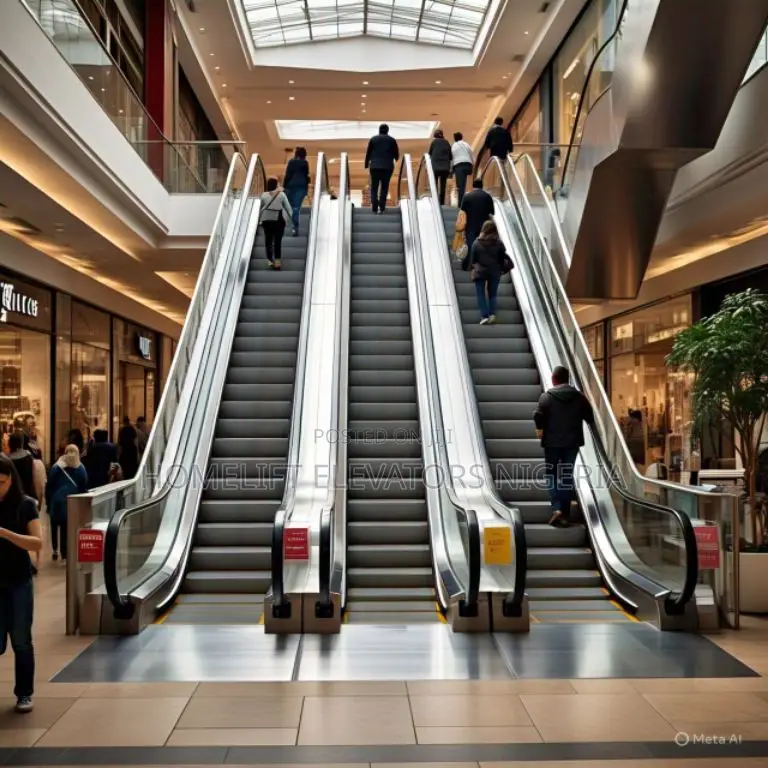 Escalators in Public Transportation
