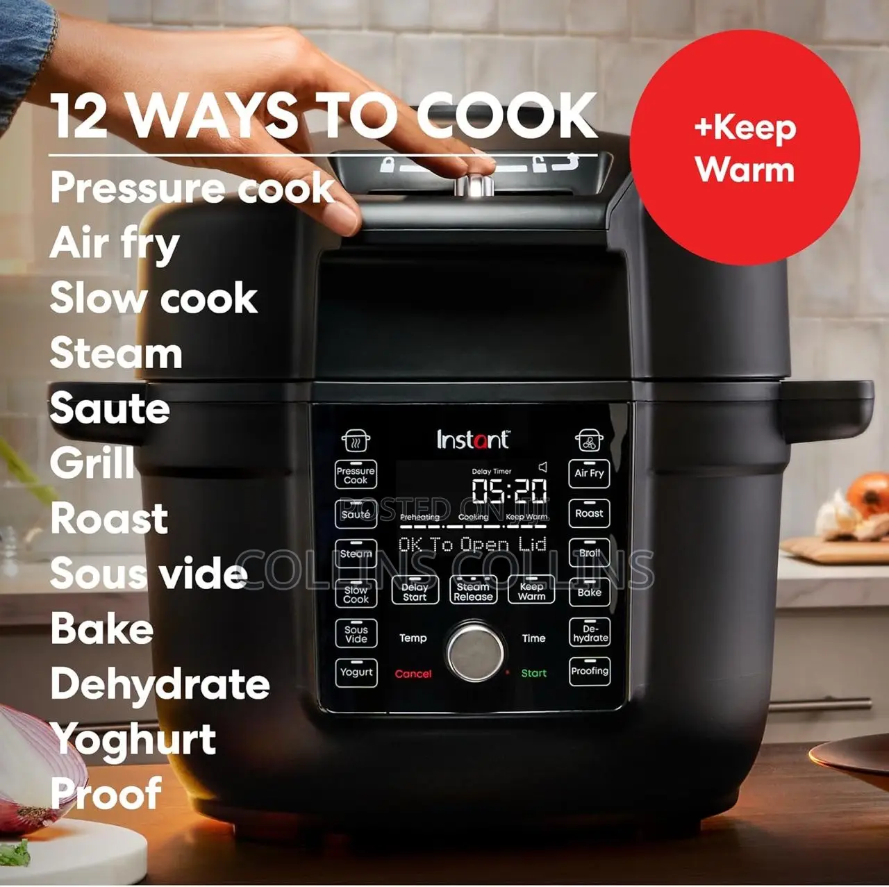 Instant Pot Duo Crisp 13 in 1 Pressure Cooker