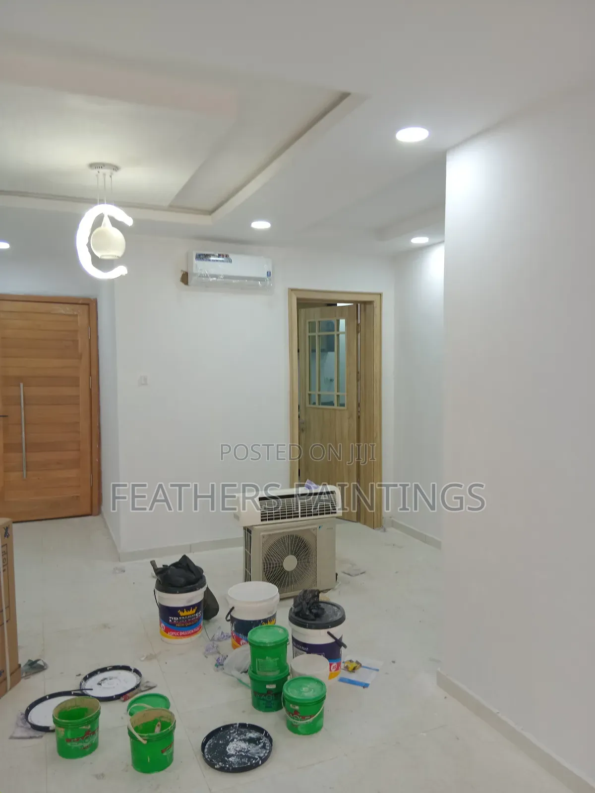 Professional Wall Screeding and House Painting in Lagos