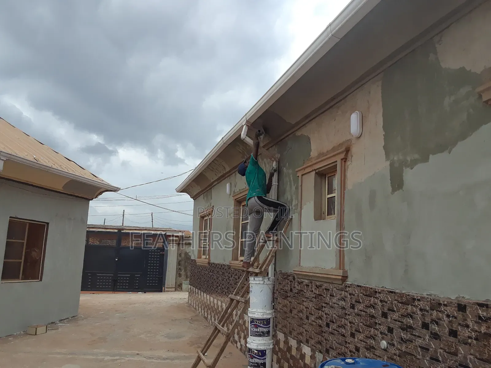 Professional Wall Screeding and House Painting in Lagos