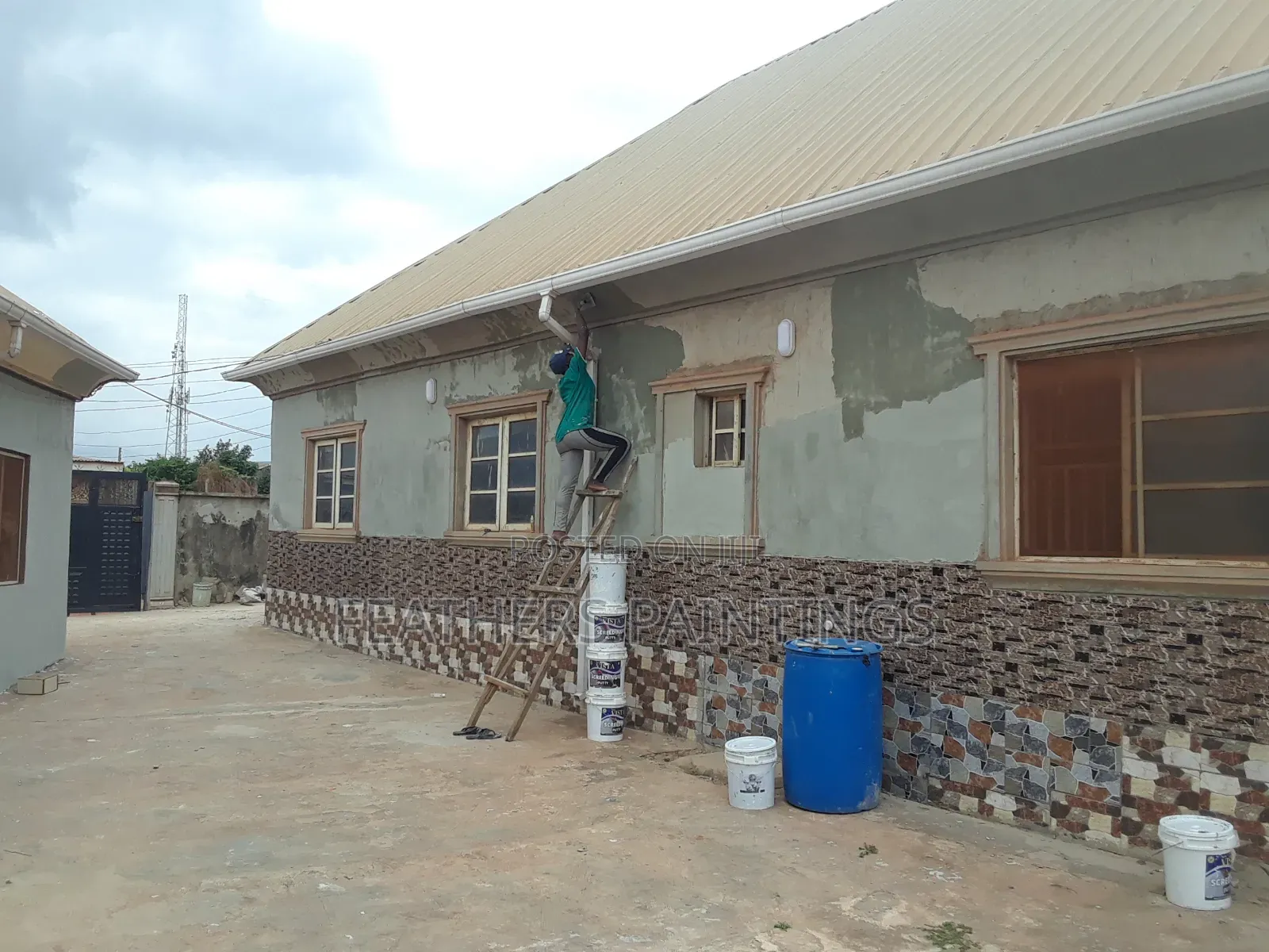 Professional Wall Screeding and House Painting in Lagos