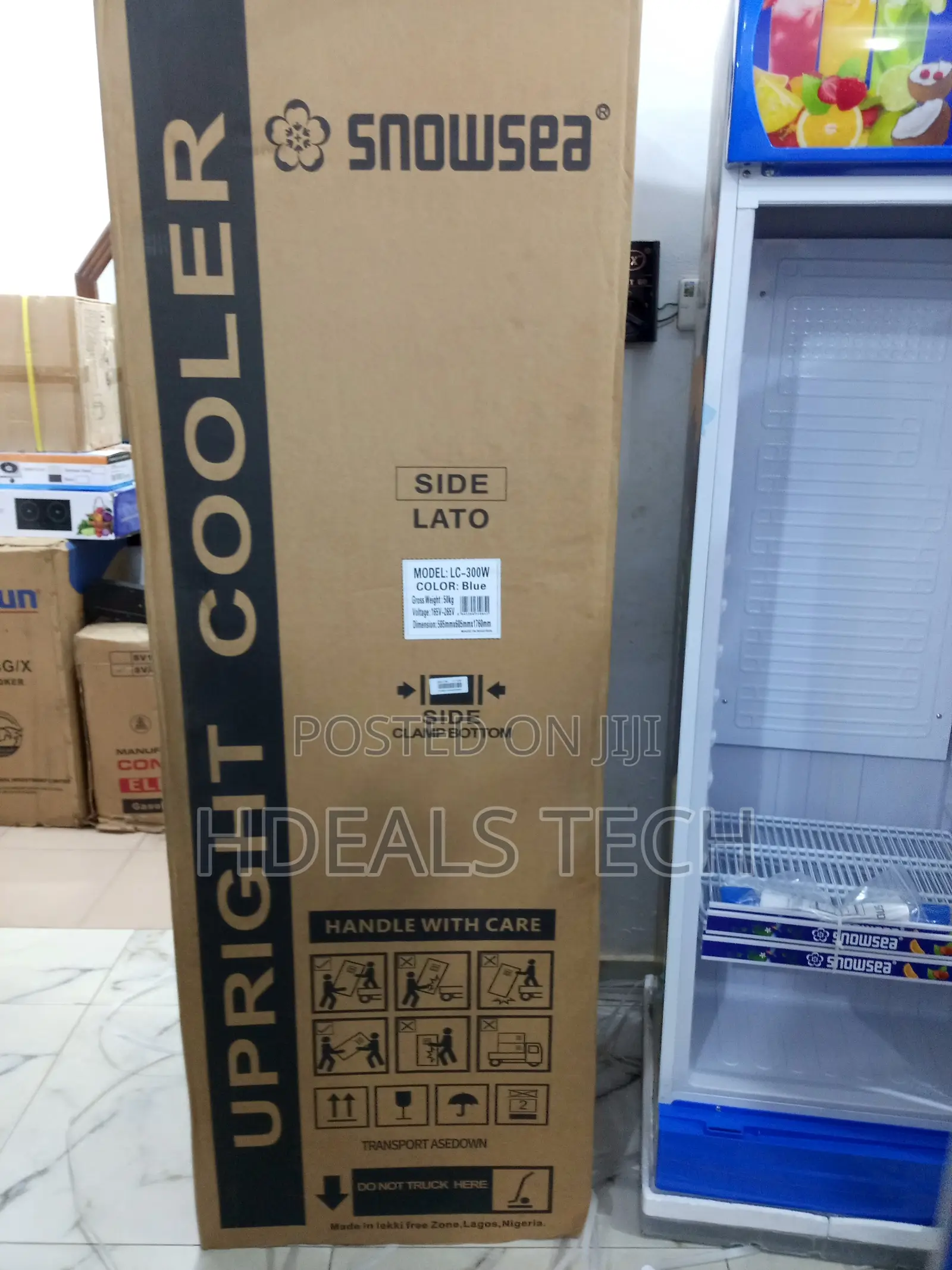 Snowsea Lc-300w Upright Freezer - 300l Capacity