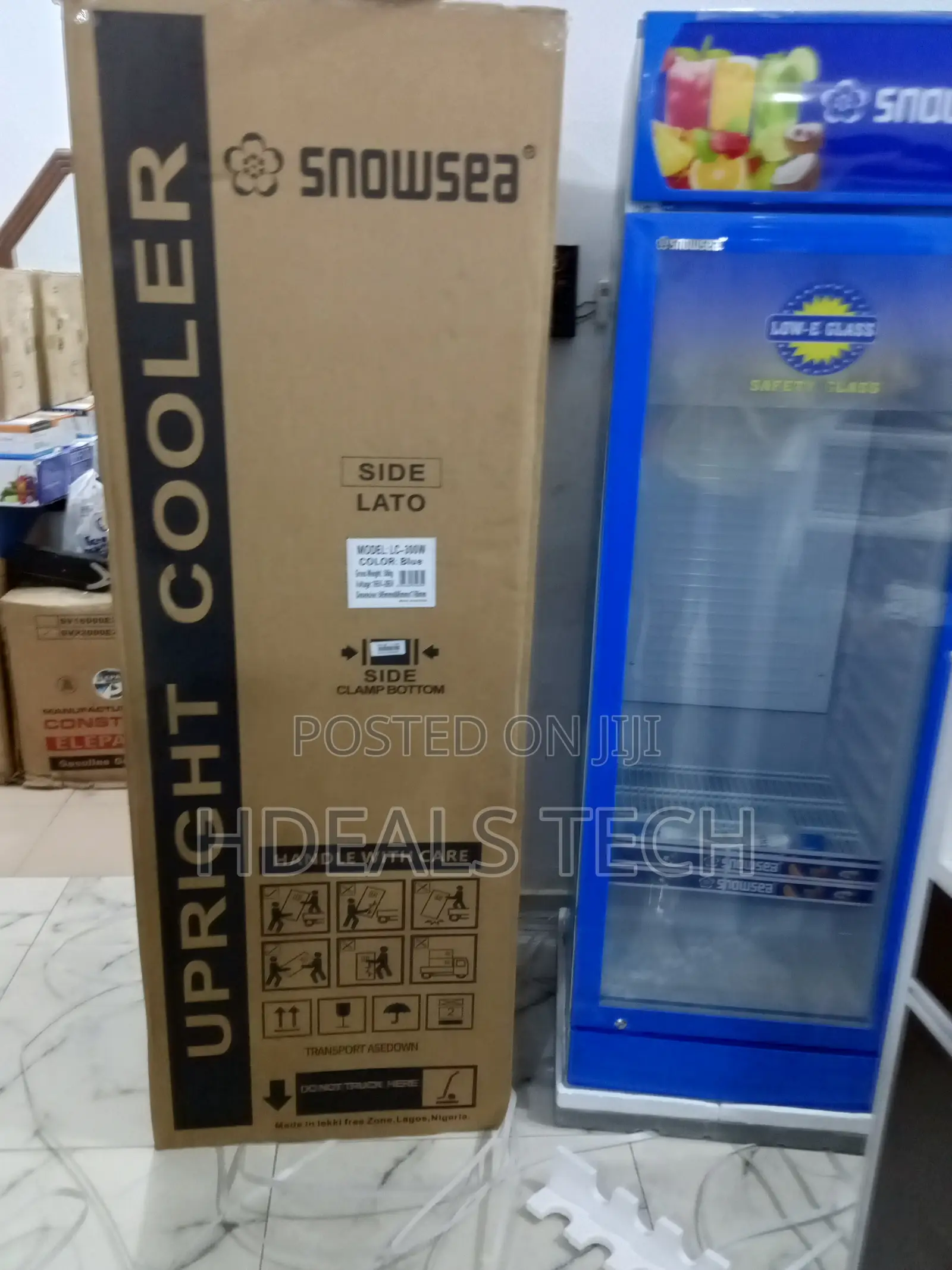 Snowsea Lc-300w Vertical Freezer With Adjustable Shelves