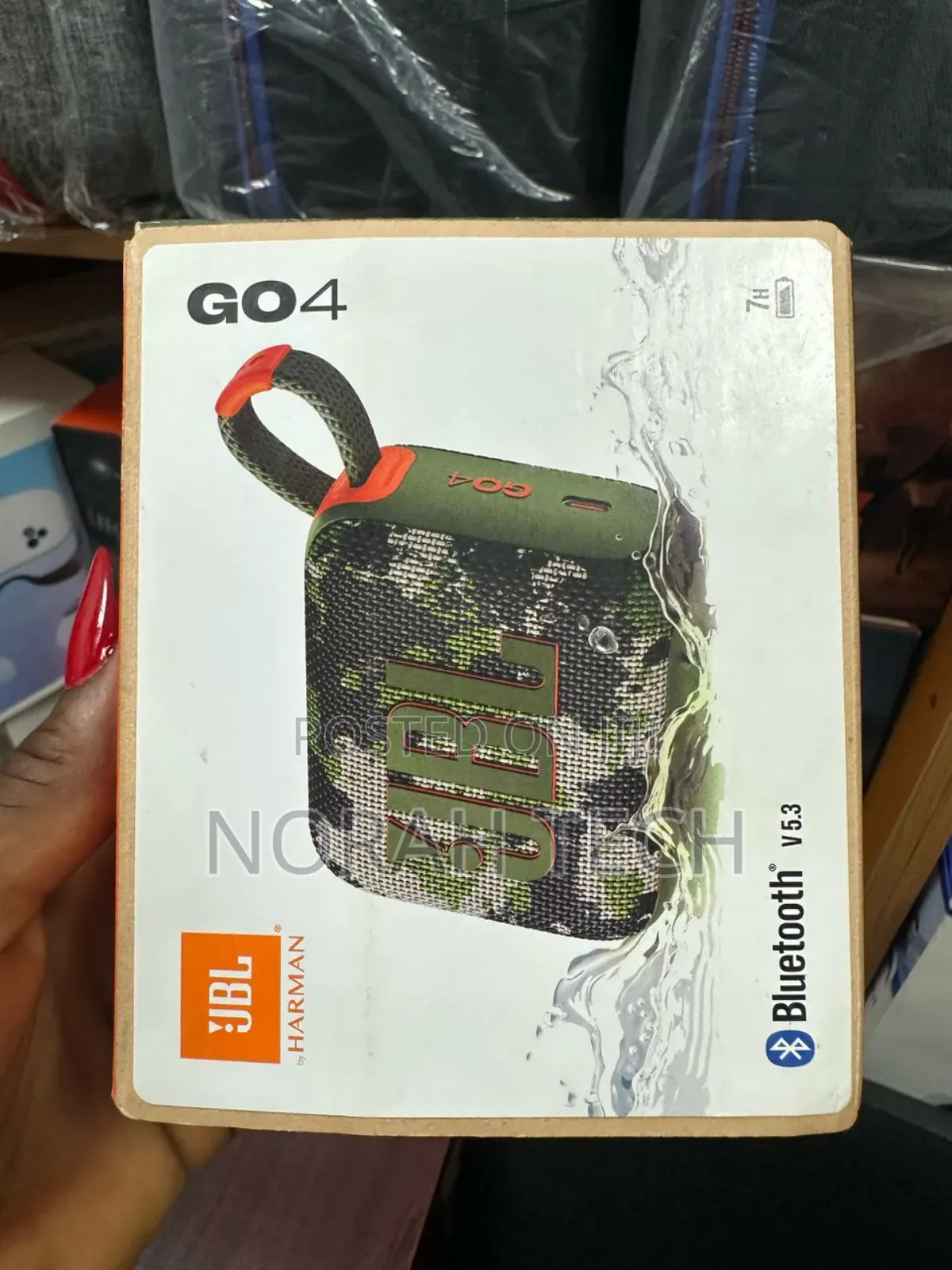 JBL Harman Go 4 Portable Bluetooth Speaker