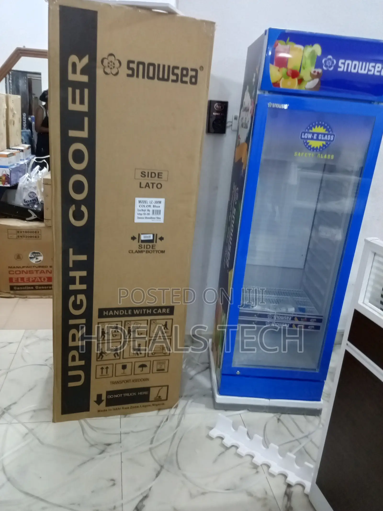 Snowsea Lc-300w Upright Freezer - Quiet Operation
