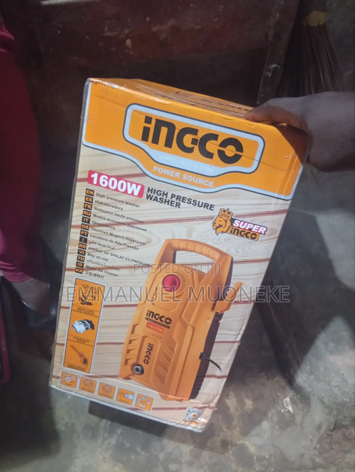 Original Inc-Co Pressure Washer 1600w