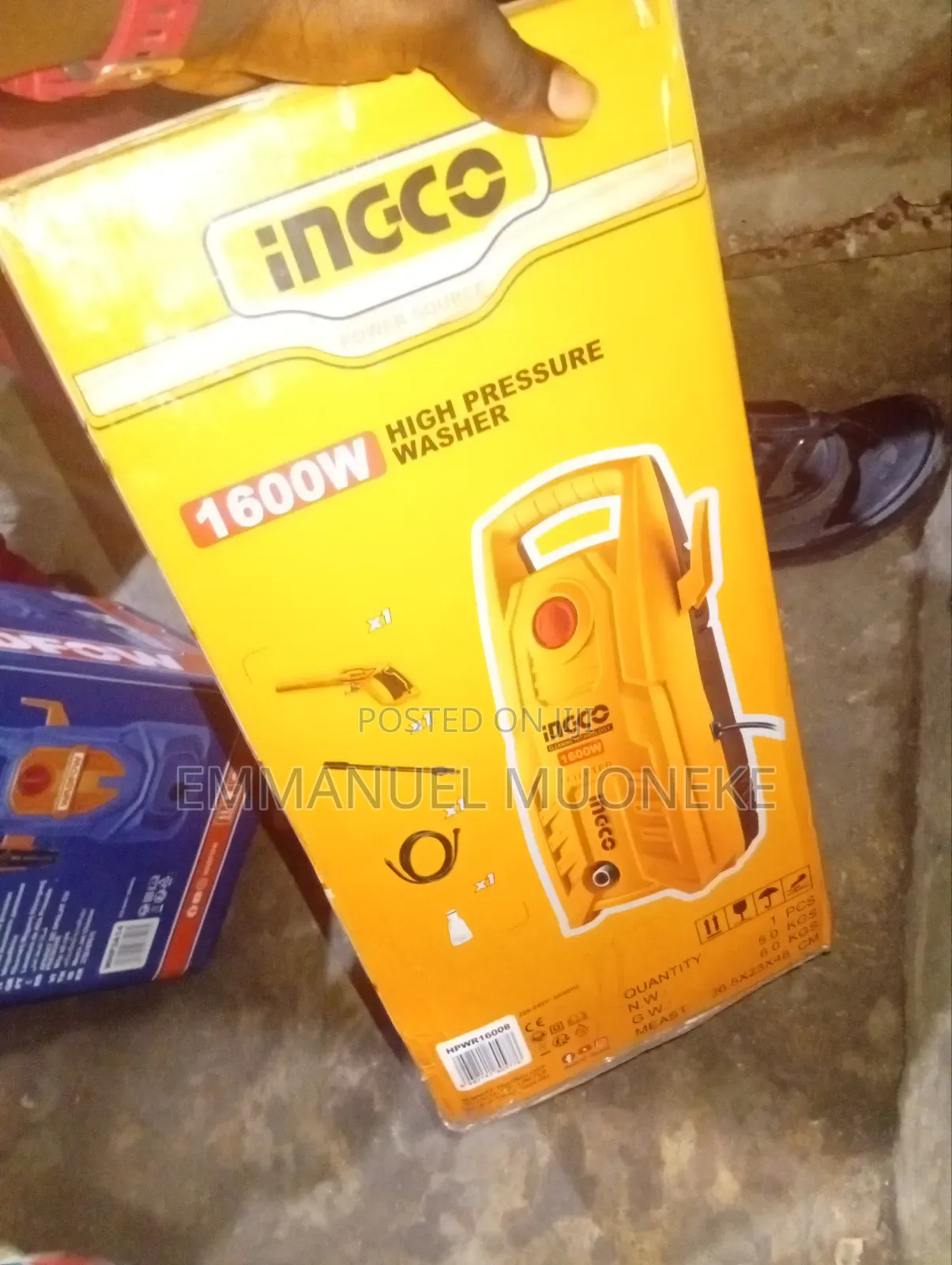 Original Inc-Co Pressure Washer 1600w