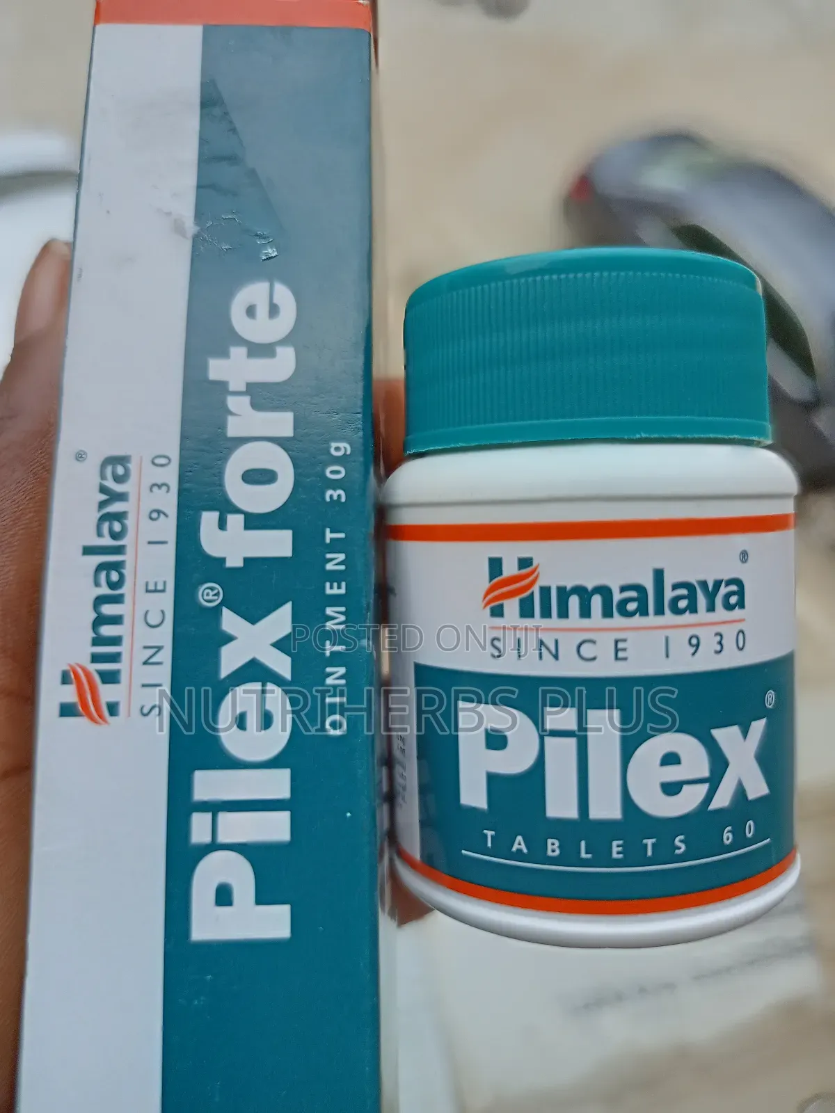 Himalaya Pilex Tablets External and Internal Pile Treatment