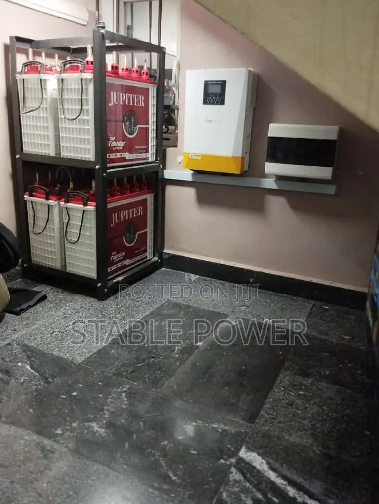 5kva Smk Hybrid Inverter With 4 Batteries And 8 Panels