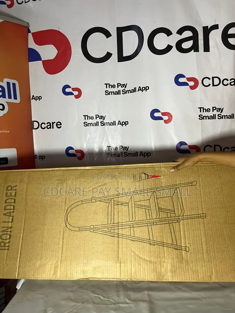 Pay Small Small 4-step Foldable Ladder On Cdcare.App