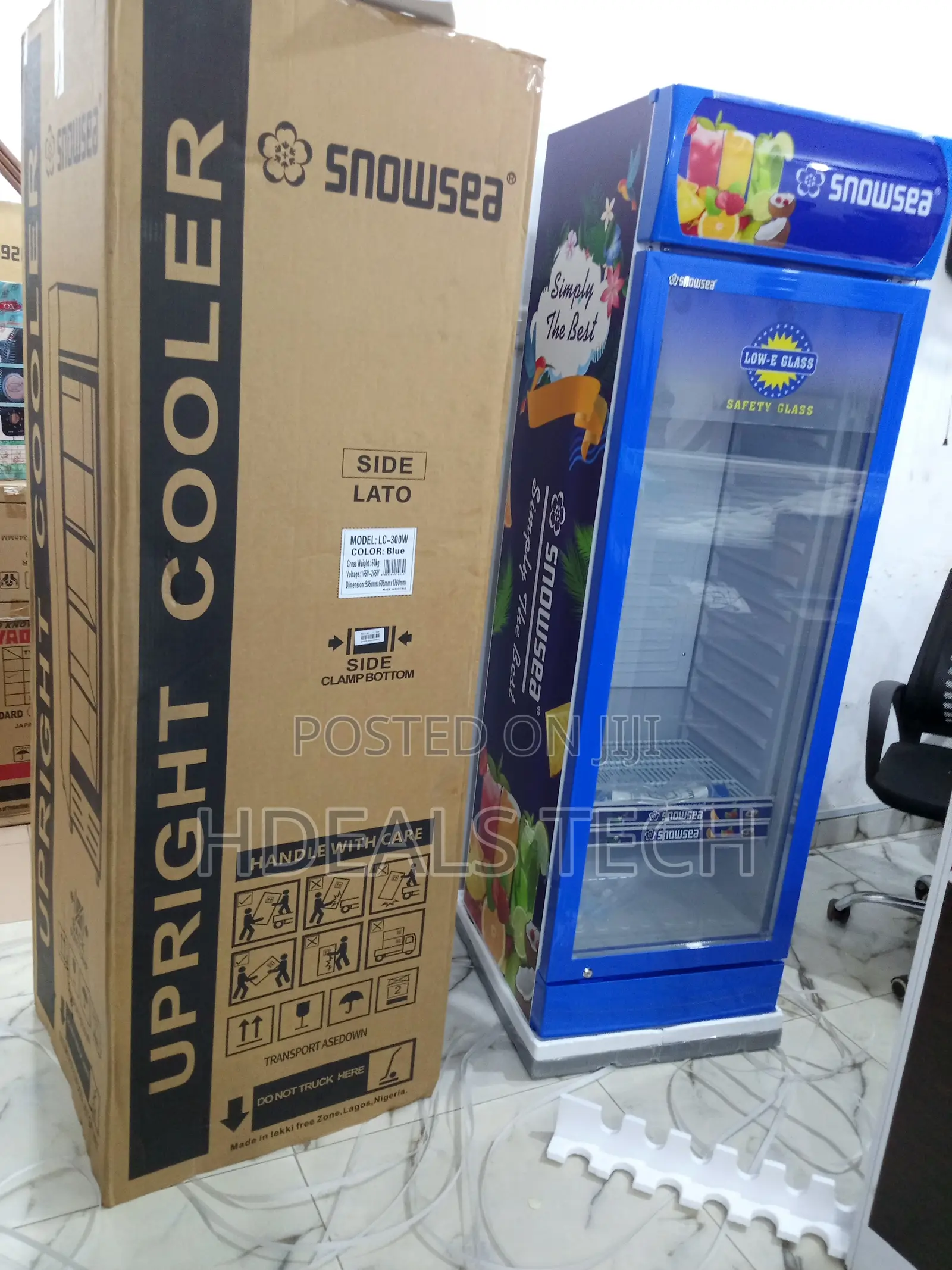 Snowsea Lc-300w - Spacious 300l Upright Freezer