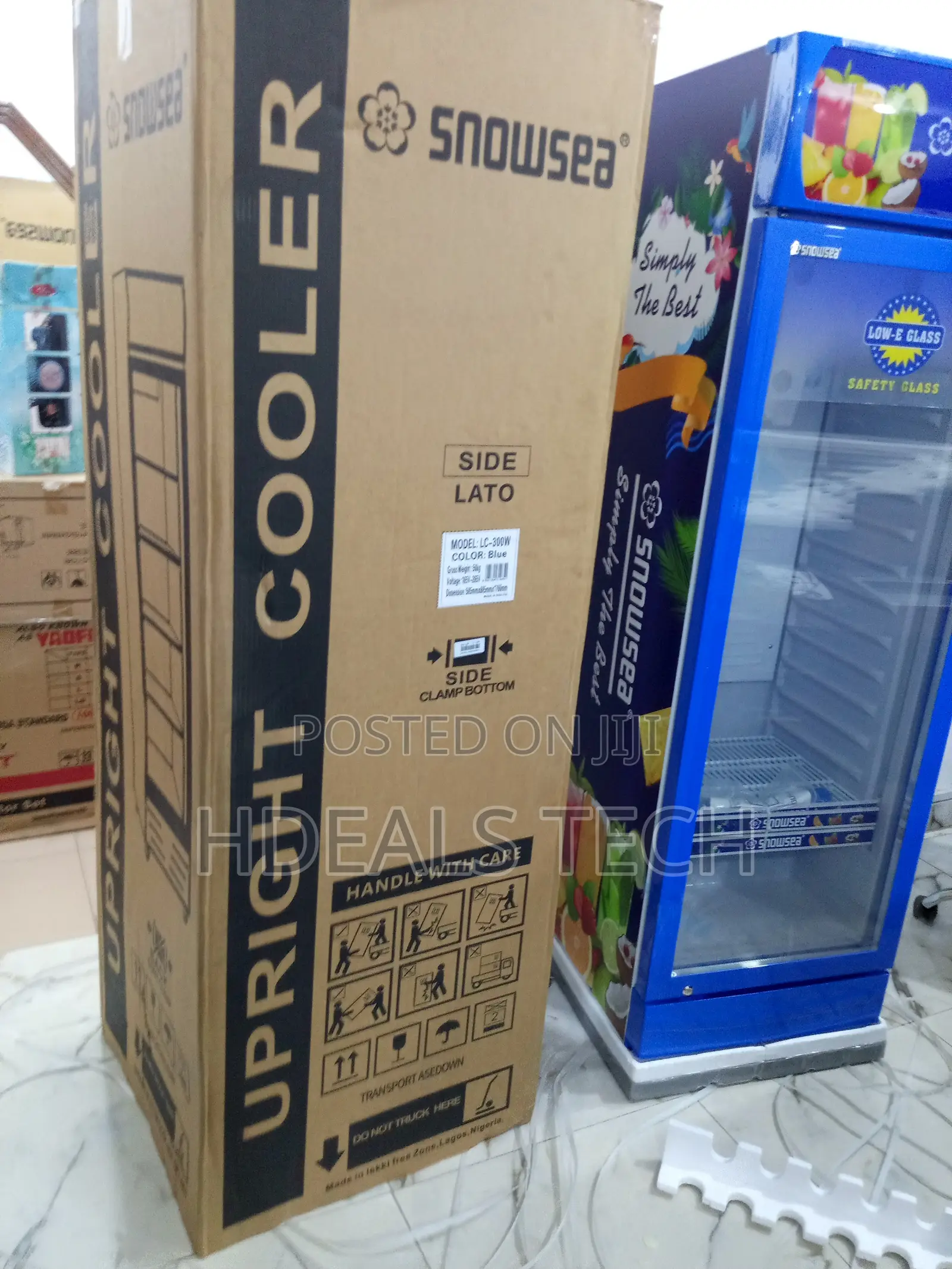 Energy Star Rated Snowsea Lc-300w Upright Freezer