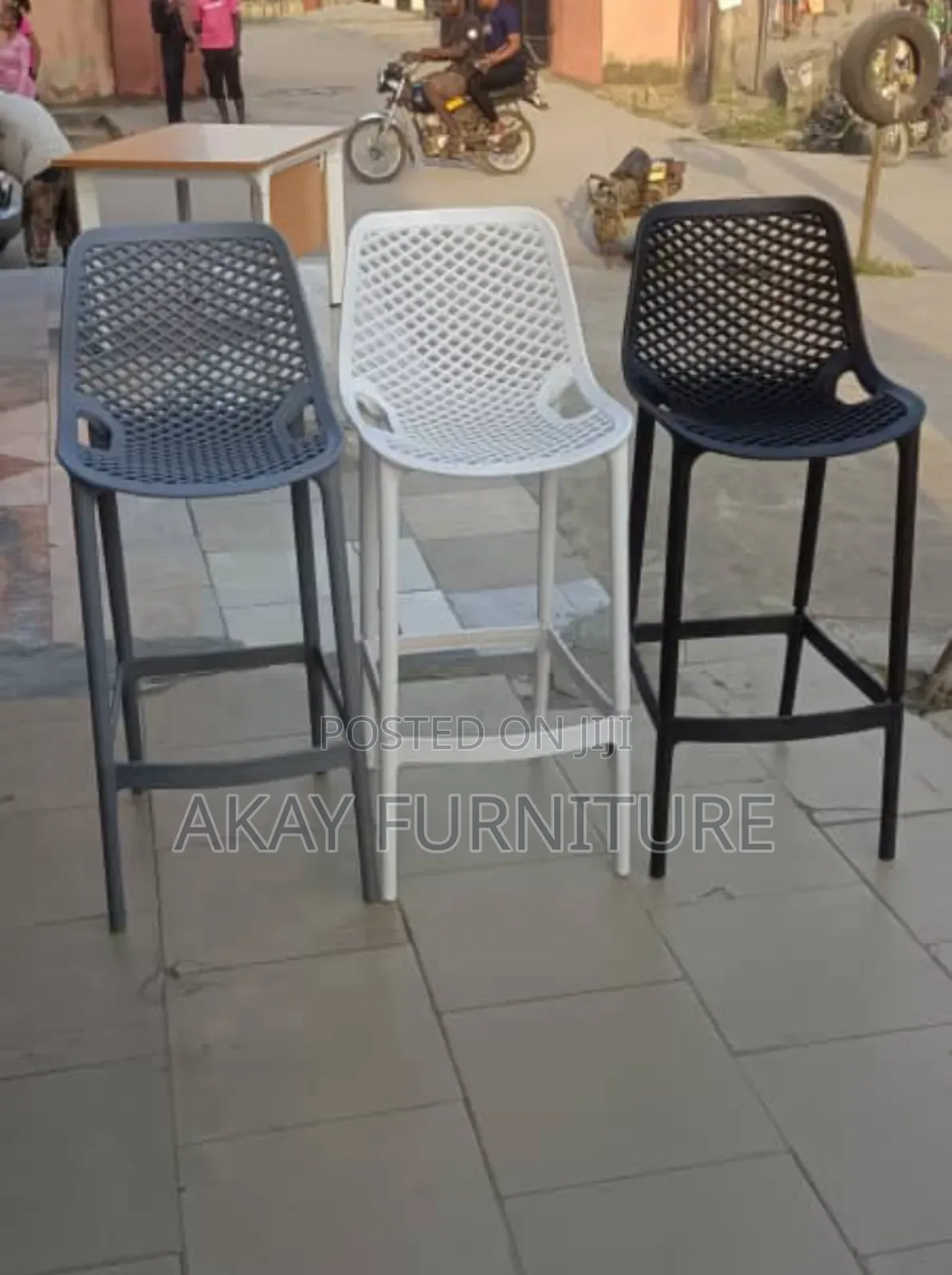High Stool In Different Colors