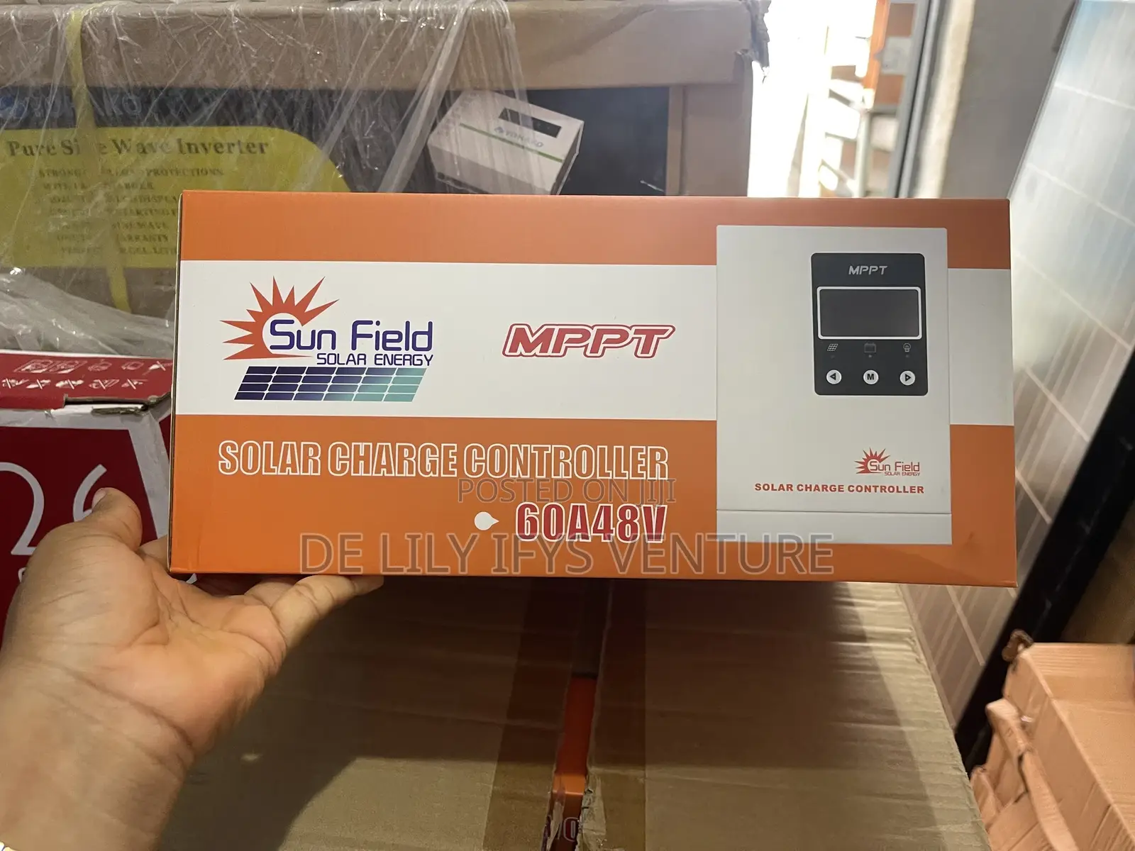 60ah MMPT Charge Controller Sun Field