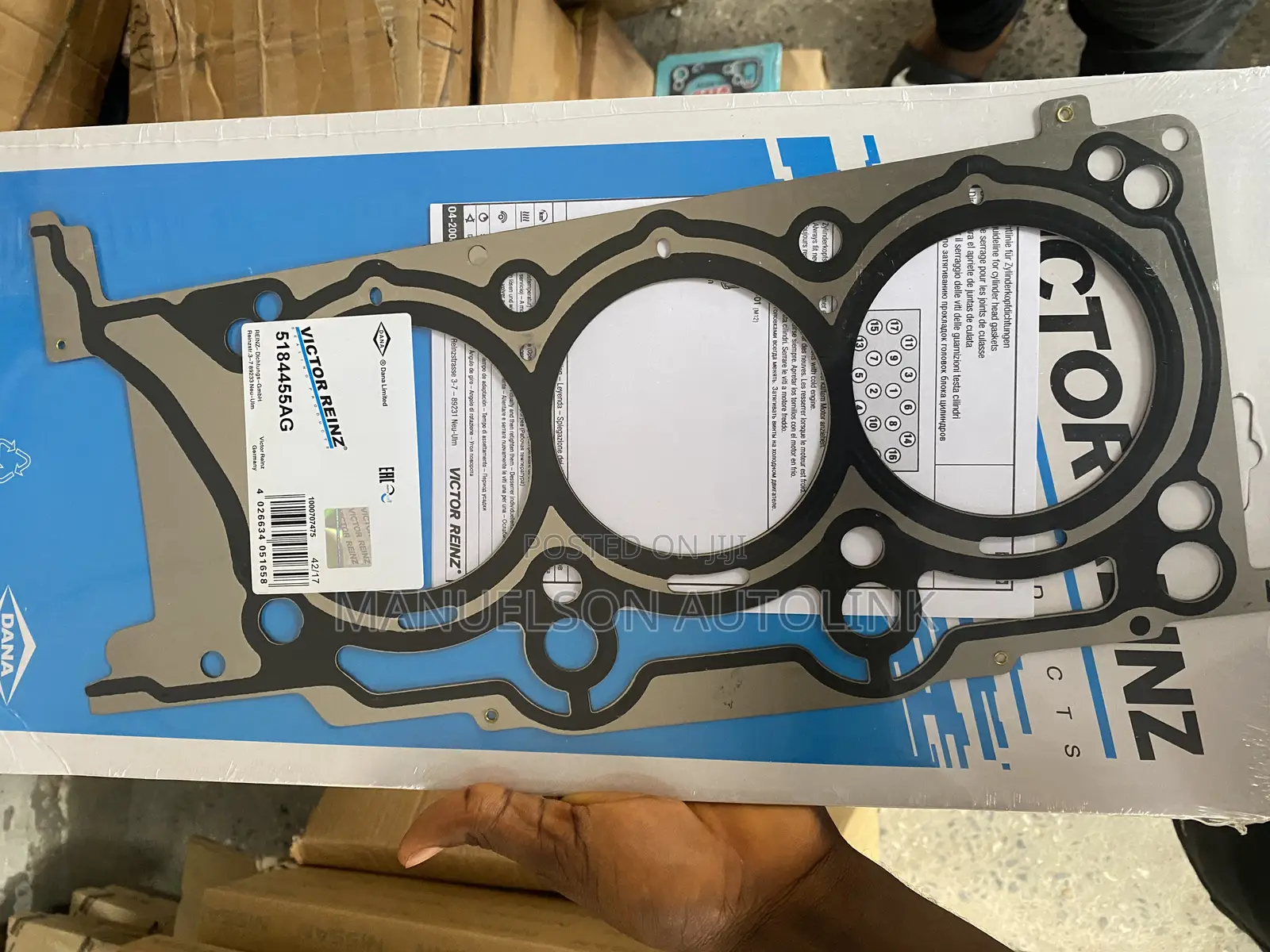 Top Gasket for Wrangler Jeep