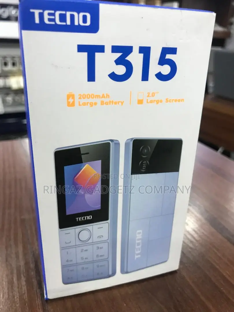 New Tecno T315 Black
