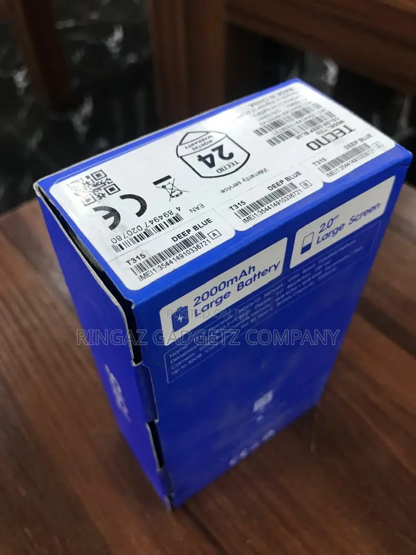 New Tecno T315 Black