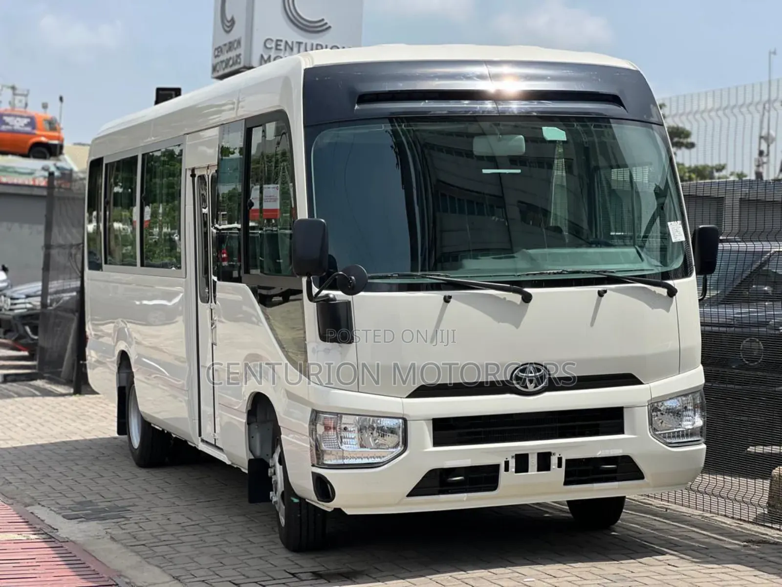 New Toyota Coaster 2025 White
