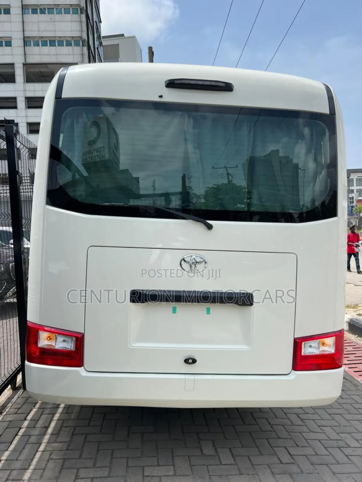 New Toyota Coaster 2025 White