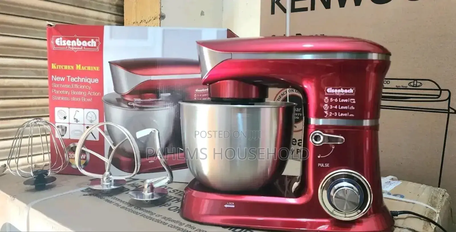 Eisenbach 6.5liter Professional Cake Mixer