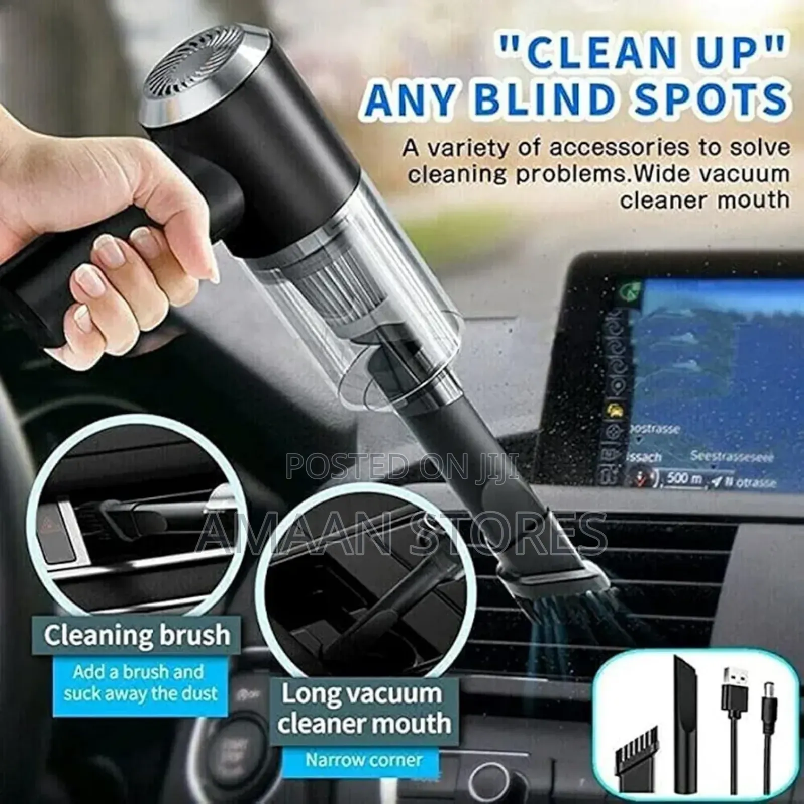 2 in 1 Vacuum Cleaner- Home and Car