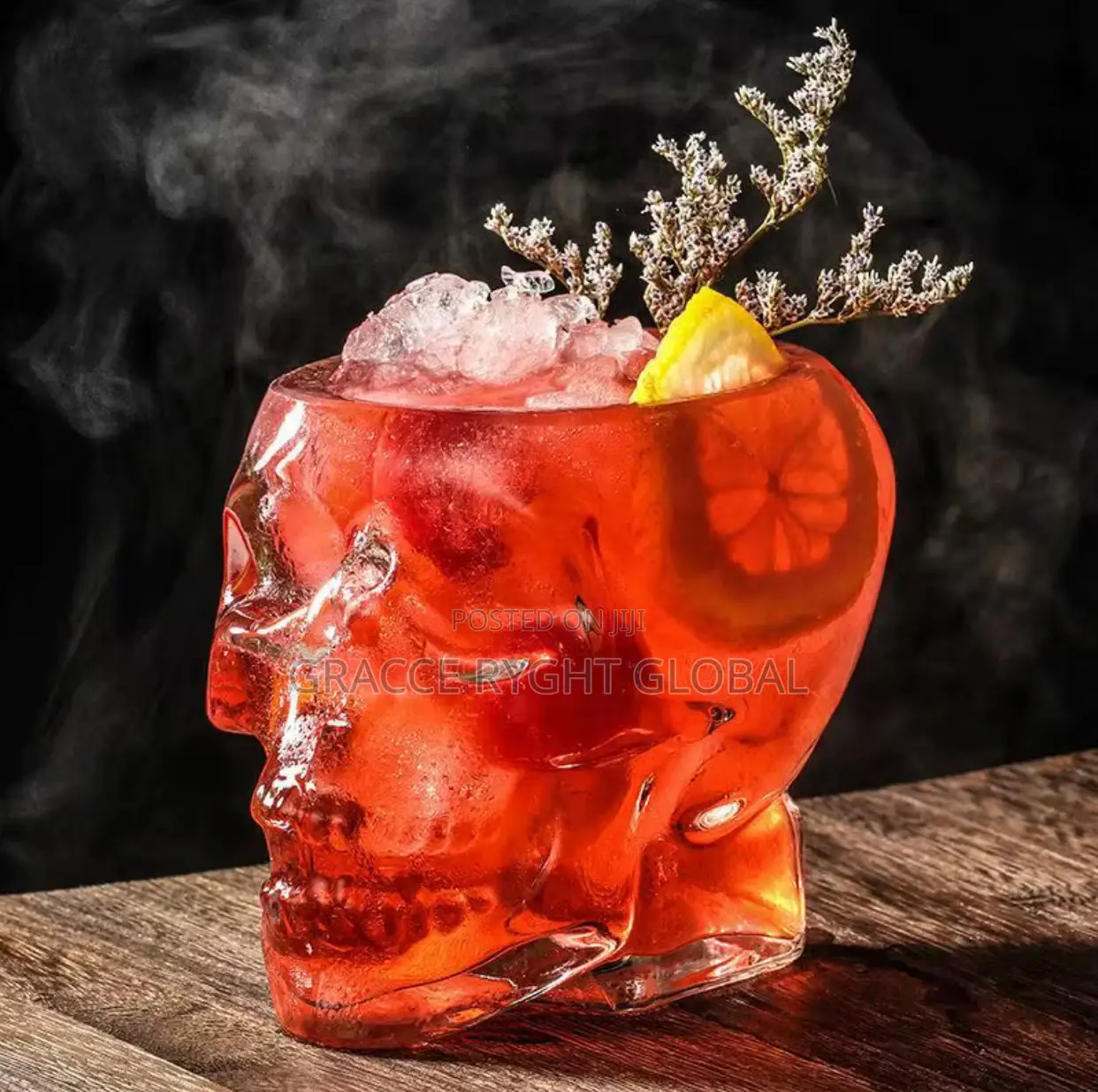 Halloween Cocktail Skull Glass Cup