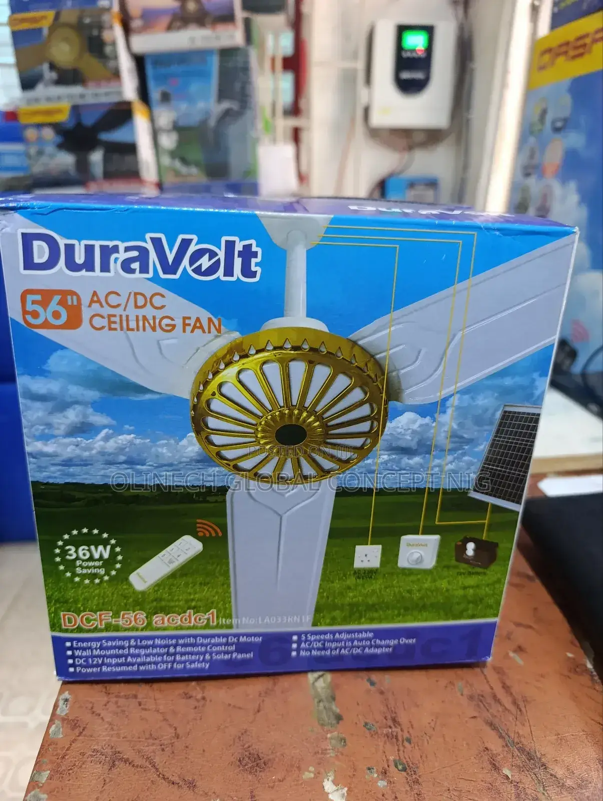 Duravolt 56 Inches Inverter Ceiling Fan