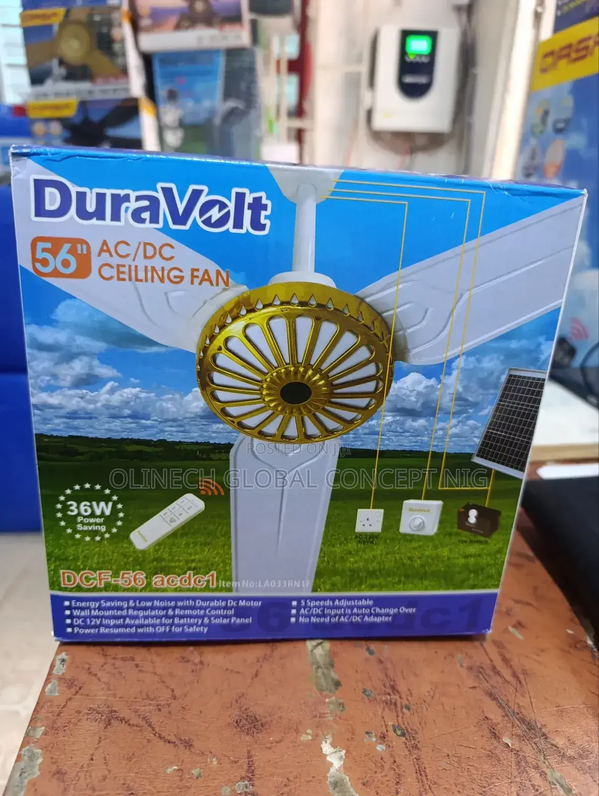Duravolt 56 Inches Inverter Ceiling Fan