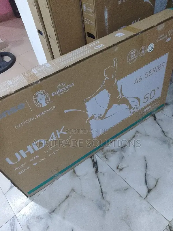 New Hisense Uhd 50inche Smart Tv