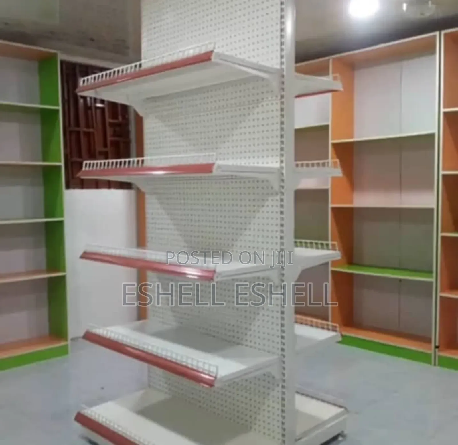 Double Phase Supermarket Rack