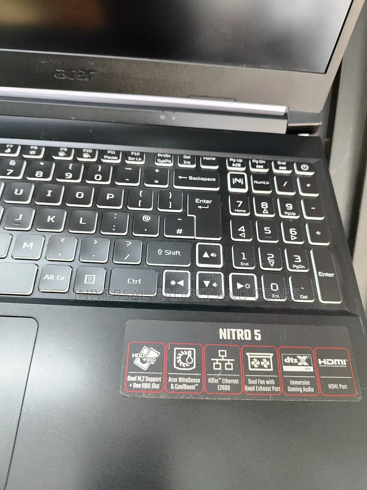 Laptop Acer Nitro 5 16GB AMD Ryzen 7 SSD 1T