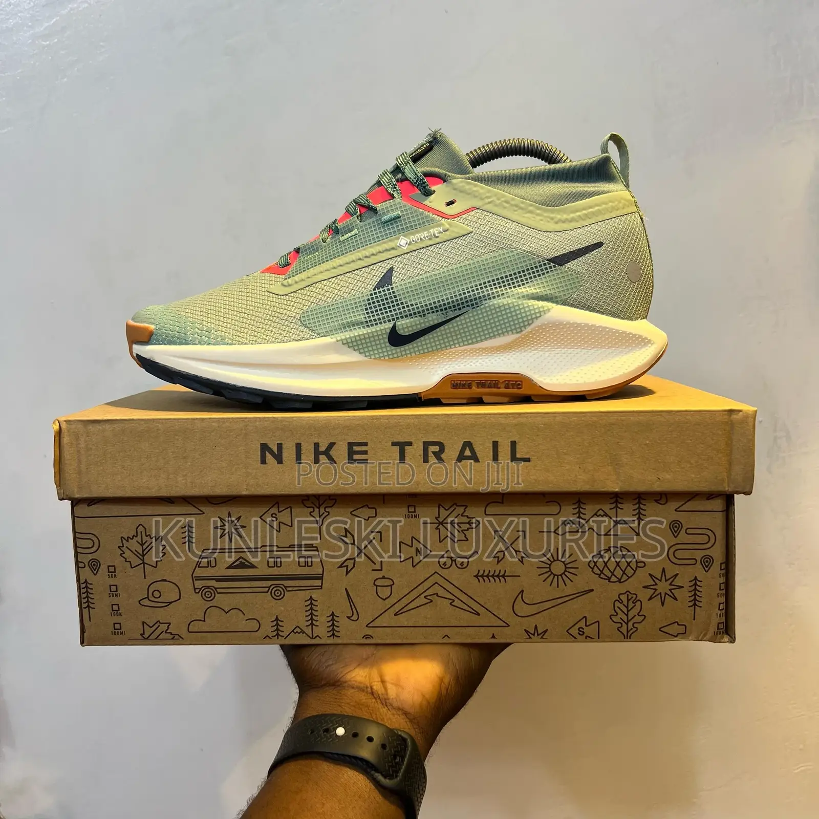Original Nike Reactx Pegasus Trail 5 Sneakers in 2 Colorways