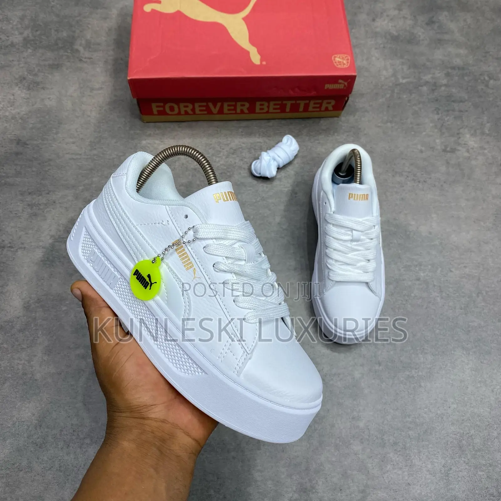 Original Puma Caven WMNS White Sneakers